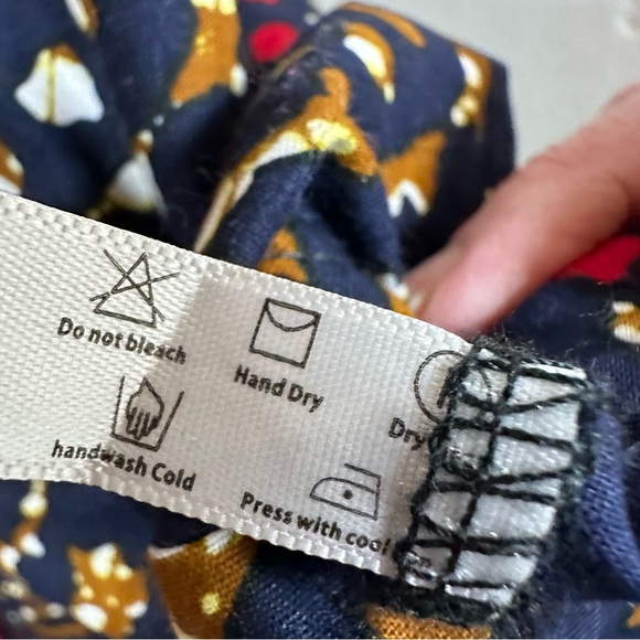 Grass-fields Womens Tunic Kaftan African Print Shirt Dress Oversized Size 18 - Picture 7 of 16